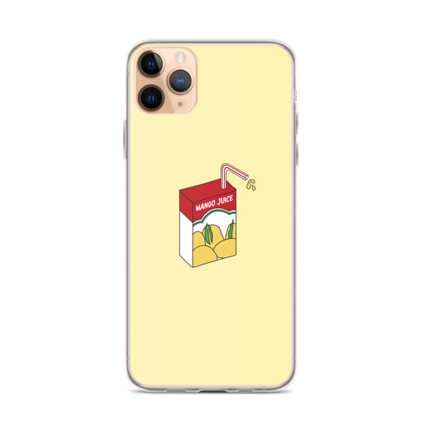 Mango Juice Box iPhone Case