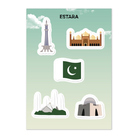 Sights Sticker Sheet