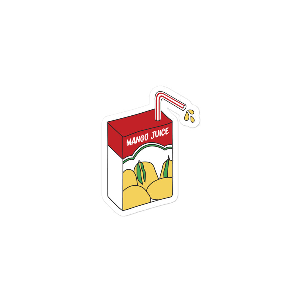 Mango Juice Box Sticker
