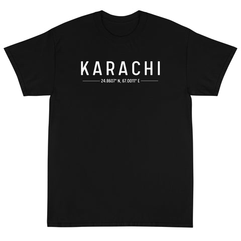 Karachi Coordinates T-Shirt