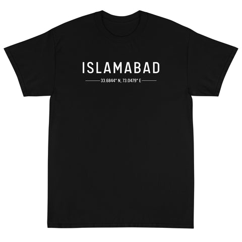 Islamabad Coordinates T-Shirt