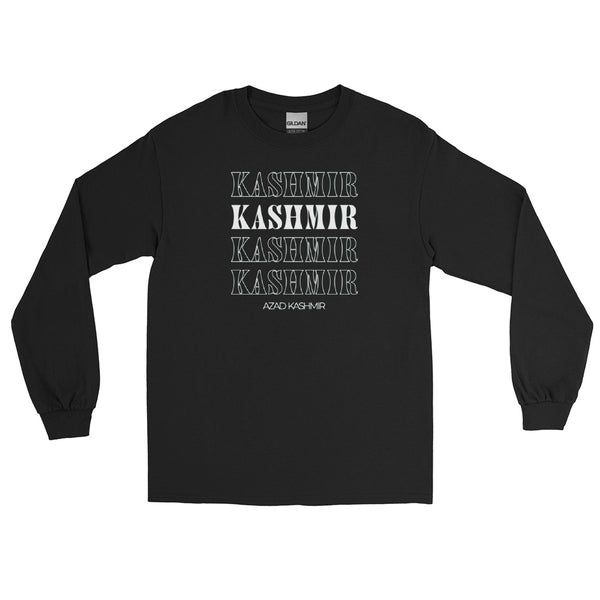 Azad Kashmir Text Long Sleeve Tee