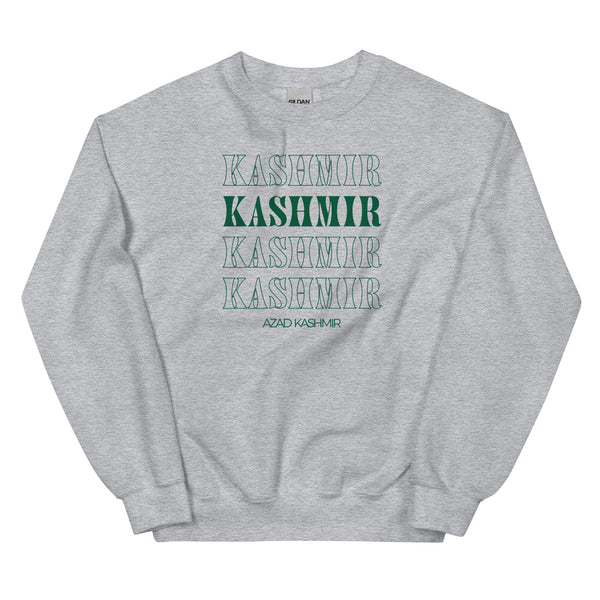 Azad Kashmir Text Crewneck