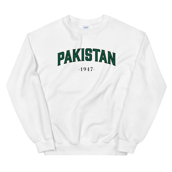 Pakistan College Style Crewneck