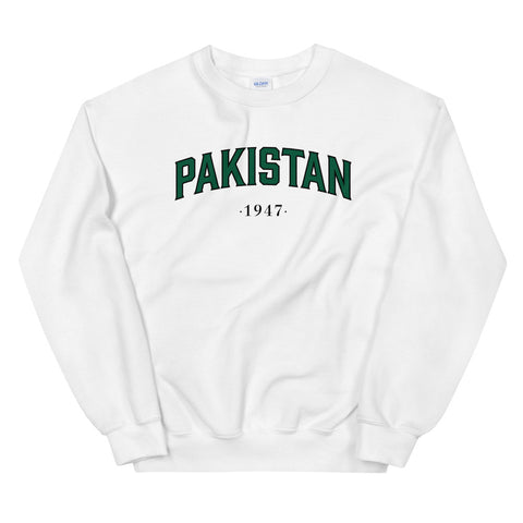 Pakistan College Style Crewneck